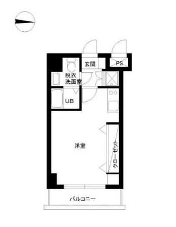 スカイコート両国壱番館の物件間取画像